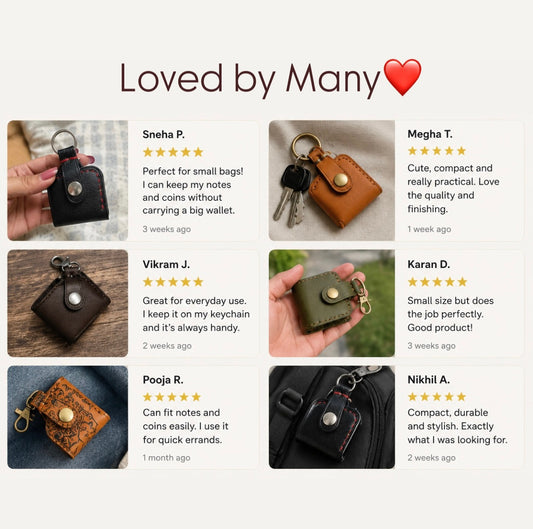 Mini keychain wallet