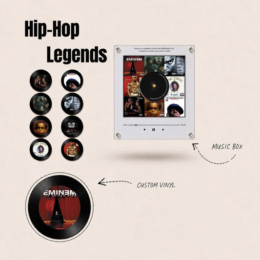 MEWEN™-The Magnetic Vinyl Music Box