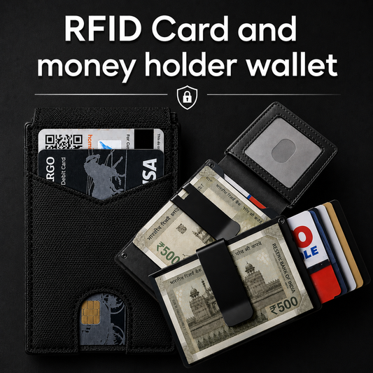 RFID Card and money holder wallet