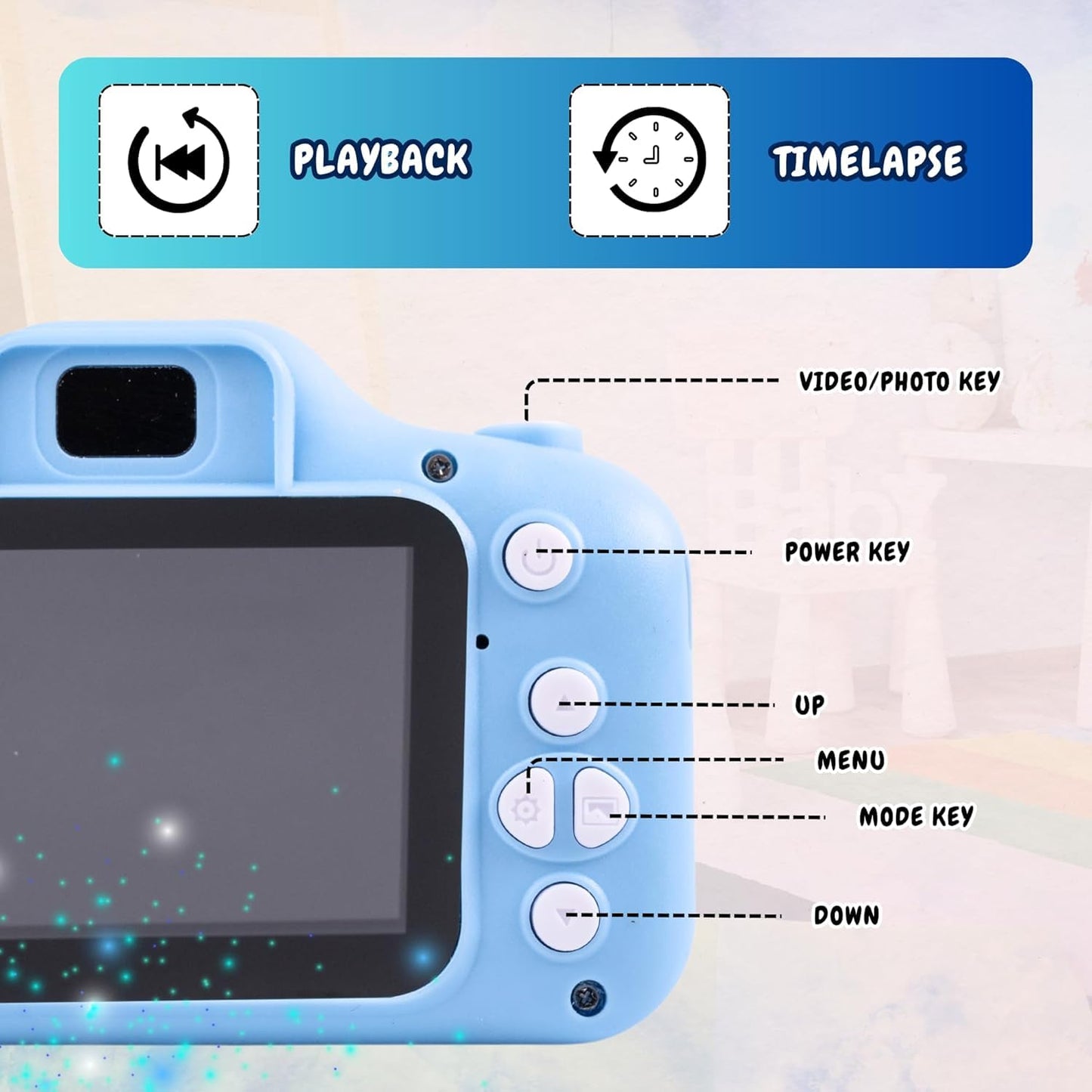 MEWEN Mini Camera multiple features