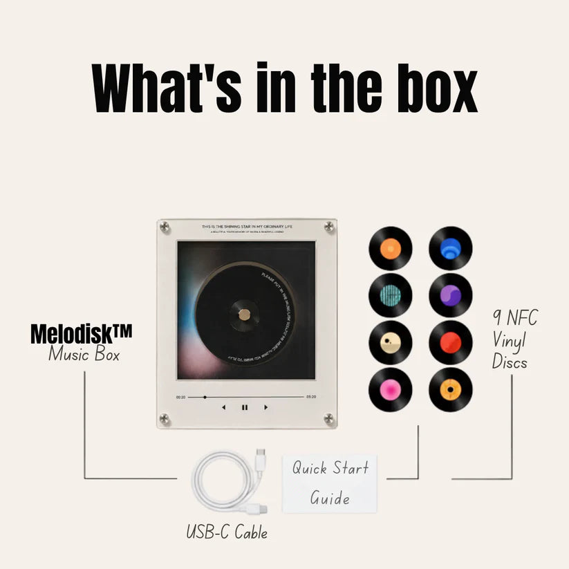 MEWEN™-The Magnetic Vinyl Music Box