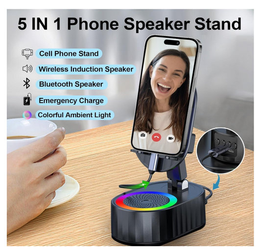 MEWEN™- Wireless Induction Audio Bluetooth Speaker 5in1